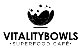VITALITYBOWLS · SUPERFOOD CAFÉ · logo