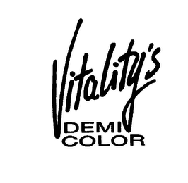 VITALITY'S DEMI COLOR logo