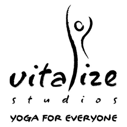 VITALIZE STUDIOS YOGA FOR EVERYONE logo
