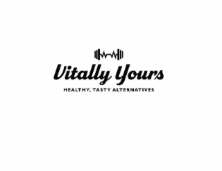 VITALLY YOURS HEALTHY, TASTY ALTERNATIVES logo