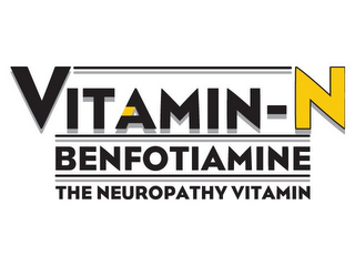 VITAMIN-N BENFOTIAMINE THE NEUROPATHY VITAMIN logo