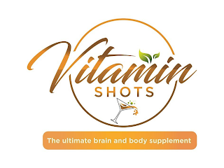 VITAMIN SHOTS THE ULTIMATE BRAIN AND BODY SUPPLEMENT logo