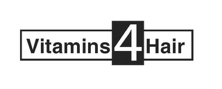 VITAMINS 4 HAIR logo