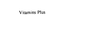 VITAMINS PLUS logo