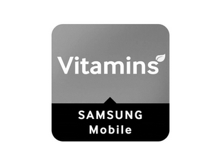 VITAMINS SAMSUNG MOBILE logo