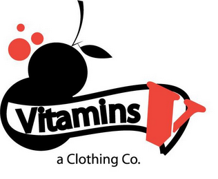 VITAMINS V A CLOTHING CO. logo