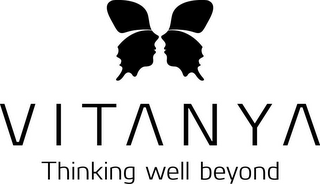 VITANYA THINKING WELL BEYOND logo