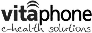 VITAPHONE E-HEALTH SOLUTIONS logo