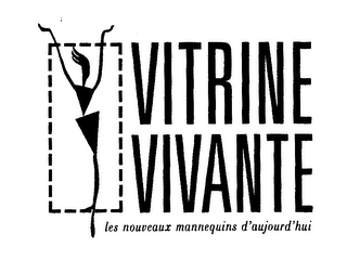 VITRINE VIVANTE LES NOUVEAUX MANNEQUINS D'AUJOURD'HUI logo