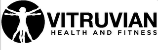 VITRUVIAN HEALTH AND FITNESS logo