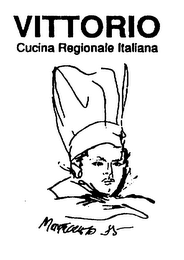 VITTORIO CUCINA REGIONALE ITALIANA logo