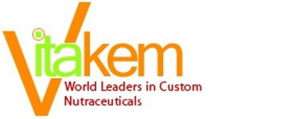 VITÁKEM WORLD LEADERS IN CUSTOM NUTRACEUTICALS logo