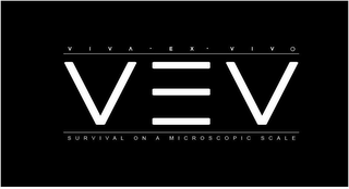 VIVA · EX · VIVO VEV SURVIVAL ON A MICROSCOPIC SCALE logo