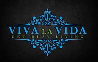 VIVA LA VIDA GET BUSY LIVING logo