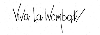 VIVA LA WOMBAT! logo