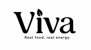 VIVA REAL FOOD, REAL ENERGY. logo