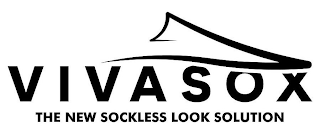 VIVASOX THE NEW SOCKLESS LOOK SOLUTION logo