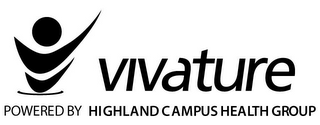 VIVATURE POWERED BY HIGHLAND CAMPUS HEALTH GROUP logo