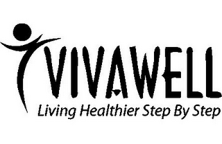 VIVAWELL LIVING HEALTHIER STEP BY STEP logo
