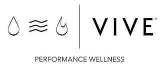 VIVE AND PERFORMANCE WELLNESS logo