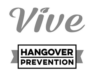 VIVE HANGOVER PREVENTION logo