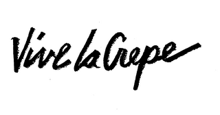 VIVE LA CREPE logo