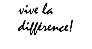 VIVE LA DIFFERENCE! logo