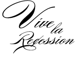 VIVE LA RE¢ESSION logo