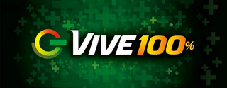 VIVE100% logo