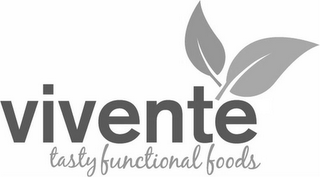 VIVENTE TASTY FUNCTIONAL FOODS logo