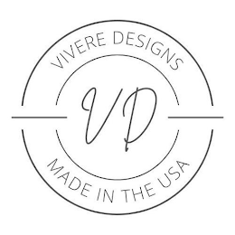 VIVERE DESIGNS VD MADE IN THE USA logo