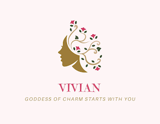 VIVIAN GODDESS OF CHARM STARTS WITH YOU logo