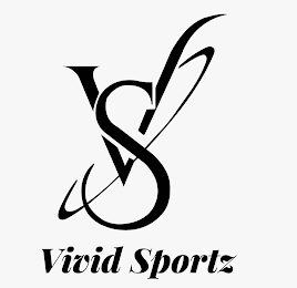 VIVID SPORTZ , V AND S logo