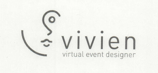 VIVIEN VIRTUAL EVENT DESIGNER logo
