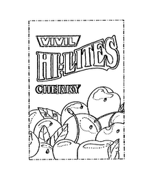 VIVIL HI-LITES CHERRY logo