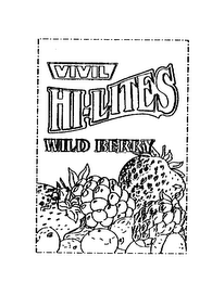 VIVIL HI-LITES WILD BERRY logo