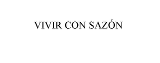 VIVIR CON SAZON logo