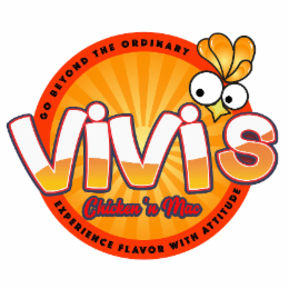 VIVI’S CHICKEN ‘N MAC GO BEYOND THE ORDINARY EXPERIENCE FLAVOR WITH ATTITUDE logo