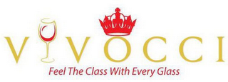 VIVOCCI FEEL THE CLASS WITH EVERY GLASS logo