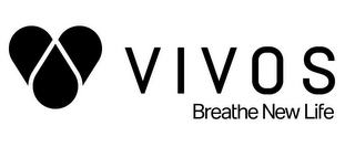 VIVOS BREATHE NEW LIFE logo