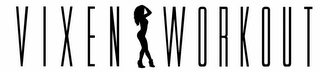 VIXEN WORKOUT logo