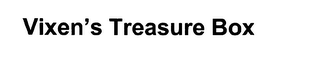 VIXEN'S TREASURE BOX logo