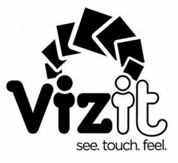 VIZIT SEE.TOUCH.FEEL. logo