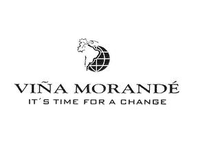 VIÑA MORANDÉ IT'S TIME FOR A CHANGE logo