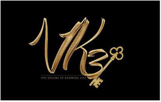 VK3 TH3 VOLUM3 OF KNOWING LIF3 logo