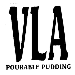 VLA POURABLE PUDDING logo