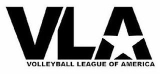 VLA VOLLEYBALL LEAGUE OF AMERICA logo
