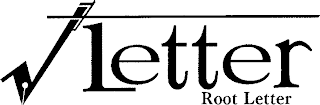 vLETTER ROOT LETTER logo