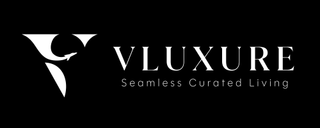 VLUXURE SEAMLESS CURATED LIVING logo