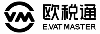 VM E.VAT MASTER logo